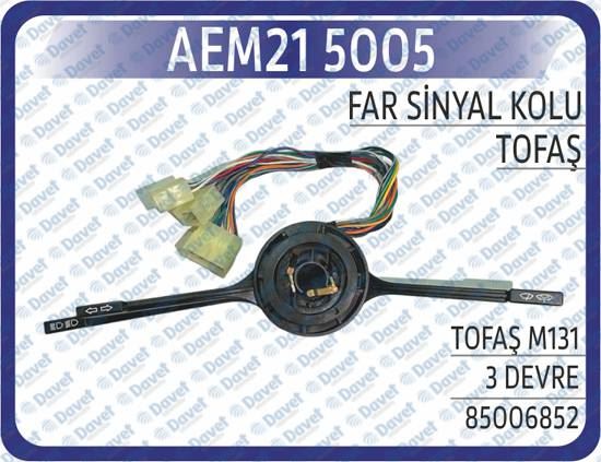 AEM 215005 Far Sinyal Kolu Tofas M131 3 Devre